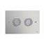 Placa pulsadora Trend cromo mate OLI