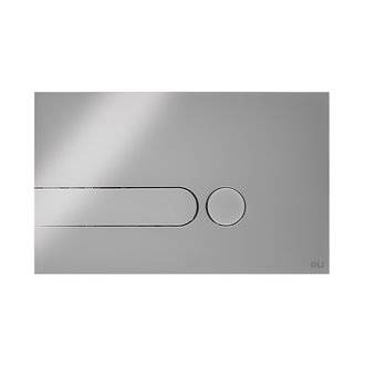 Placa pulsadora iPlate cromo brillo OLI