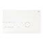 Placa pulsadora iPlate soft touch blanco OLI