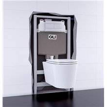 Cisterna empotrada OLI74 PLUS Sanitarblock Autoportante Hidroboost