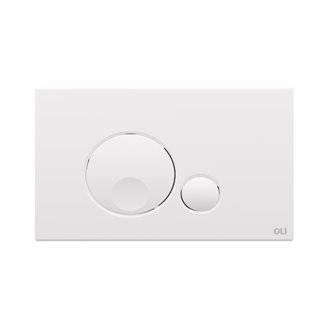 Placa pulsadora Globe blanco OLI