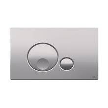 Placa pulsadora Globe cromo mate OLI