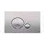 Placa pulsadora Globe cromo mate OLI