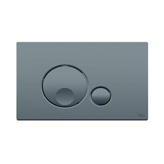 Placa pulsadora Globe soft touch gris OLI