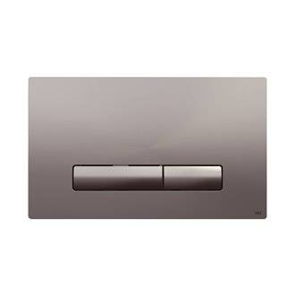 Placa pulsadora Glam cromo mate OLI