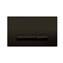Placa pulsadora Glam soft touch negro OLI
