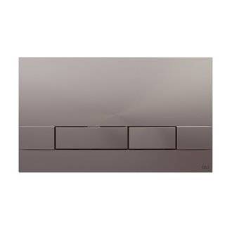 Placa pulsadora Narrow cromo mate OLI
