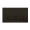 Placa pulsadora Narrow soft touch negro OLI
