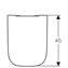 Inodoro suspendido Geberit Smyle Square Rimfree
