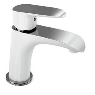 Grifo de lavabo blanco Dann de Kassandra