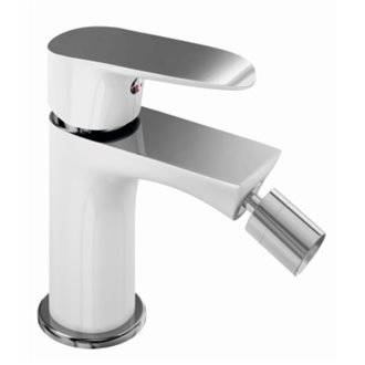 Grifo de bid&eacute; blanco Dann de Kassandra