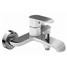 Grifo de baño blanco Dann de Kassandra