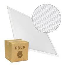 Pack x6 Panel LED ultrafino antideslumbramiento 4000lm