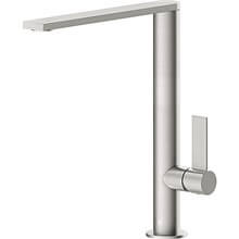 Grifo de lavabo en acero caño alto PROJECT-TRES