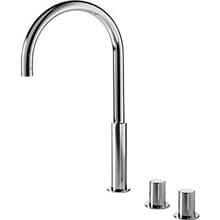Grifo de lavabo alto bimando en batería PROJECT-TRES