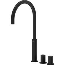 Grifo lavabo Negro alto bimando en batería PROJECT-TRES
