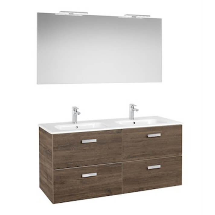 Mueble Pack cedro 120cm Victoria Basic Roca