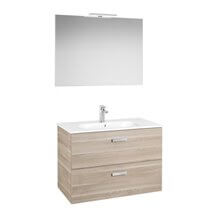 Mueble Pack 2 cajones abedul 80cm Victoria Basic Roca