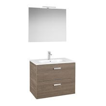 Mueble Pack 2 cajones cedro 60cm Victoria Basic Roca
