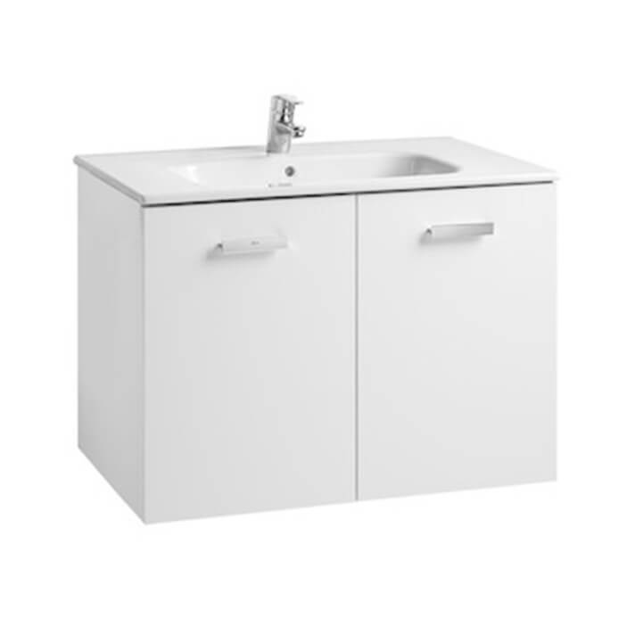 Mueble 2 puertas blanco 80cm Victoria Basic Roca