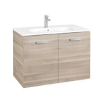 Mueble 2 puertas abedul 80cm Victoria Basic Roca