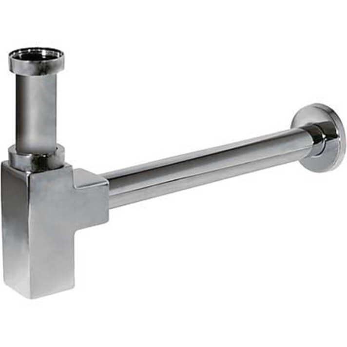 Sif&oacute;n para lavabo visto cuadrado telesc&oacute;pico TRES