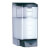 Dispensador jabón 1,1L negro pulsador Mediclinics