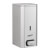 Dispensador jabón 1,5L satinado botón Mediclinics