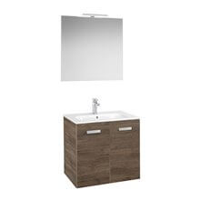 Mueble Pack 2 puertas cedro 60cm Victoria Basic Roca