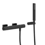 Grifo de ducha negro PROJECT TRES
