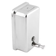 Dispensador jabón vertical brillante Mediclinics