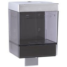Dispensador jabón 1,1L pulsador negro Mediclinics