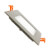 Placa LED cuadrada ultrafina 12x12cm 6W plata