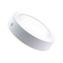Plafón LED de techo redondo Ø22'5x4cm 18W blanco