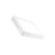 Plafón LED techo cuadrado 17x17x4cm 12W blanco