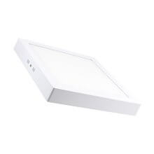 Plafón LED techo cuadrado 30x30x4cm 24W blanco