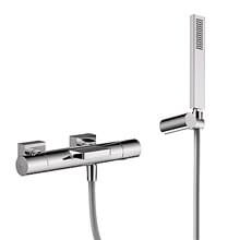 Grifo para bañera y ducha termostática cromo Eco Tres