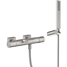 Grifo para bañera y ducha termostática acero Eco Tres