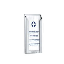 Dispensador bolsas higiénicas gris Mediclinics
