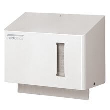 Dispensador 250/300 toallas blanco Mediclinics