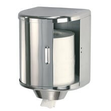 Dispensador toalla bobina 25cm gris Mediclinics