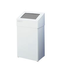 Papelera baño auto-retorno 50L blanco Mediclinics