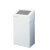 Papelera baño auto-retorno 18L blanco Mediclinics