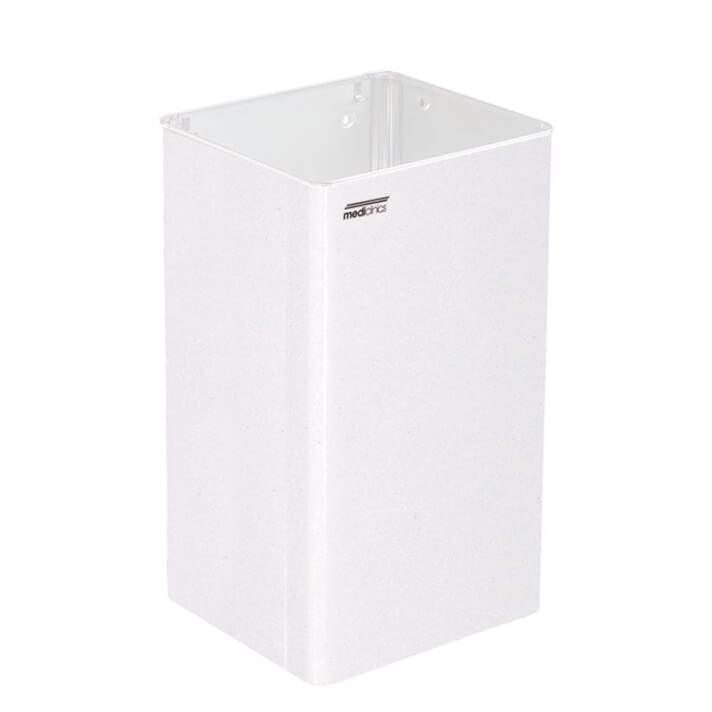 Papelera abierta 65L blanco Mediclinics