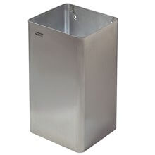 Papelera abierta 80L satinado Mediclinics