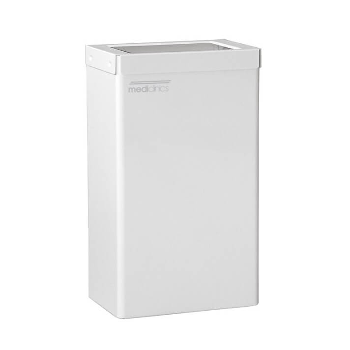 Papelera ba&ntilde;o abierta 53L blanco Mediclinics
