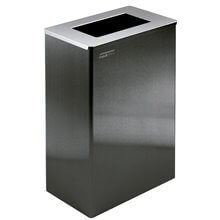 Papelera baño abierta 22L satinado Mediclinics