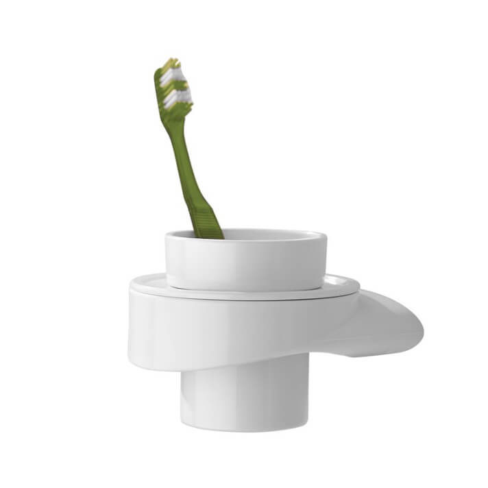 Portavasos blanco Medinylon Mediclinics
