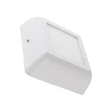 Plafón LED de techo cuadrado 12x12x4cm 6W blanco