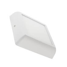 Plafón LED techo cuadrado 17x17x4'4cm 12W blanco